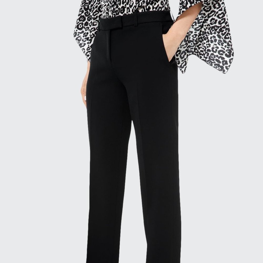 Michael Kors Michael black wool dress pants